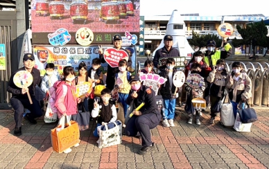 雲林警方迎接開學日 全力打造家長放心、學童開心的安全優質就學環境〜