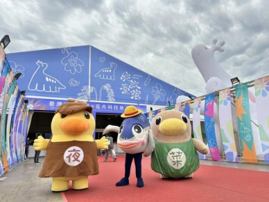 蘭展開幕人氣爆棚 臺南農產精品館抽獎加碼、吉祥物助攻拚買氣
