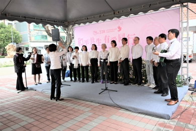 二二八和平紀念日，彰化縣舉辦追思音樂會。（照片縣府提供）