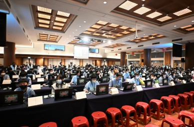 慈濟xPaGamO「彰化縣市盃環保防災勇士PK賽」，慈濟靜思堂登場。（照片縣府提供）