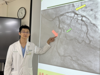 胸痛誤當疲勞　台中男心肌梗塞緊急手術救回一命