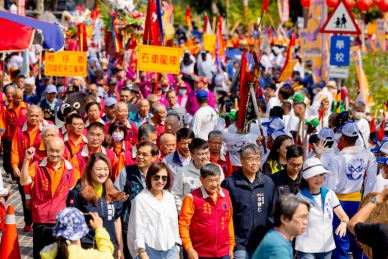 高雄內門宋江陣今登場賽事與節慶體驗連續16天