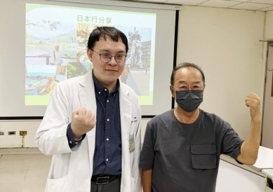 洗腎不阻人生　台中68歲男年出國三次活出彩色人生