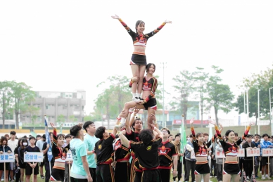 雲科大運動會熱血開跑 全校一齊動起來！