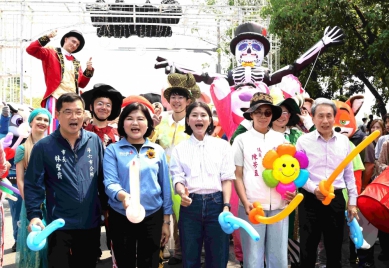 雲林斗六膨鼠森林公園變身「兒童樂園」 湧現爆滿親子歡樂人潮 兒童節連假來雲林就對了！