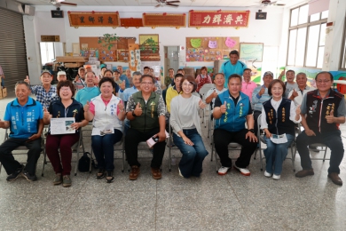 縣長許淑華深入信義鄉會勘 14件基層建設經費近2500萬元