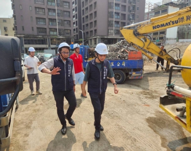 北區中央市場拆除工程加速推進 中市經發局張峯源：預計6月底前完工