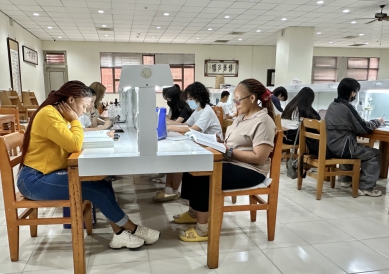 暨大響應世界閱讀日！圖書館辦「自修室快閃趴」 鼓勵閱讀融入日常