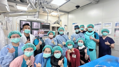 嘉義首例  一歲女嬰心室中膈缺損  臺中榮總嘉義分院免開刀治療當日出院