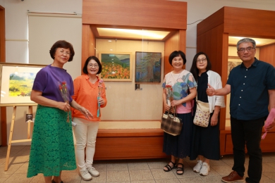 南投縣「她畫．她話」女性藝術特展開幕　61位女藝術家呈現生命多元樣貌