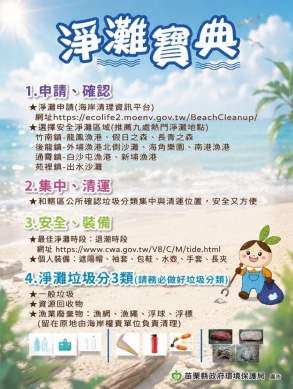 守護海岸環境 苗栗縣九大友善淨灘地點