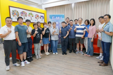 大葉與空中英語教室教育攜手,辦理﹁EMI專業教師訓練課程﹂。(照片大葉提供).