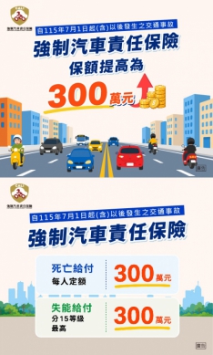 車主應定期確認投保效期。(照片監理站提供)