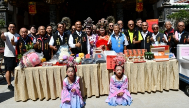 南瑤宮「角頭祈安遶境」,10月3日展開。(照片南瑤宮提供)