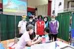 彰化縣國高中學生開始施打BNT疫苗。（照片縣府提供）