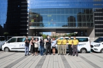 立林公司回饋鄉里　捐贈中市4輛復康巴士