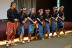 大葉觀光系彩妝儀態展，演出﹁原住民文化饗宴﹂。（照片大葉提供） 　