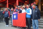 台北市議員羅智強400公里縱走到台中市大甲區  前總統馬英九籲大家站出來支持台灣民主回到正當、自由的路上