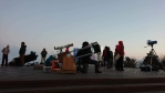梅西耶馬拉松在阿里山小笠原山觀景平台  挑戰在一個晚上完成110個星體觀測
