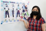 大葉多媒體學程邱鈺馨同學作品獲「日本手機遊戲衣裝設計賽」佳作獎。（照片大葉提供）