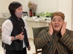 印尼電視台慕名訪攝松柏嶺遊客中心主持人茶敷臉驚豔