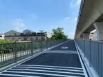 連結綠空廊道  台中市圓環東路自行車跨橋明開放使用