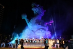 2024年「員林燈會、元宵節」在龍燈公園點燈開幕。（照片公所提供）.