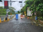 藤枝聯外道路持續落石道路封閉管制