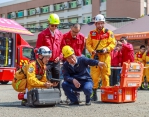 嘉義縣特搜隊結合四大醫護實地模擬操演 7月加入國際人道救援輪值