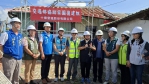 交通部公路局與地方攜手  全力復原重建丹娜絲颱風災害家園  雲嘉南分局與鹽水區長共同見證動工時刻