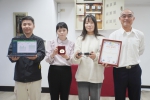 大葉資工系師生勇奪「2025年IIIC國際創新發明競賽」金牌。（照片大葉提供） 　
