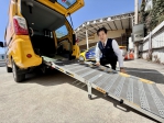 溫馨守護神 輪椅乘客安心上車！中市推通用計程車 載長者返鄉團聚