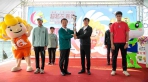 115年全中運聖火傳遞抵達高雄 嘉義縣長翁章梁邀全民來嘉作客！