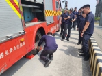 中市精進消防車專用駕訓基地 提升人員實戰應變力