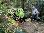 高空墜落、驚悸瞬間｜鹿野高台飛行傘起飛失敗，63歲女遊客墜落約15米邊坡骨折送醫！