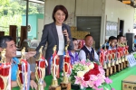 竹山青溪協會公益盃門球邀請賽 許縣長鼓勵長輩以球會友