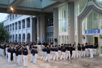 中慈醫護朝山經行 虔誠淨心迎慈濟六十