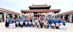 苗栗縣國中校長齊聚英才書院參拜 祈求文昌帝君庇佑學子會考金榜題名