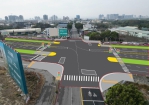 環中路與黎明路口人本升級！中市建設局投入1,950萬元打造人本安全通廊
