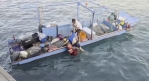 已無意識｜富岡港區民眾落海，海巡消防漁民協力救援送醫！