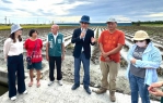 雲林立委劉建國等人會勘口湖、水林蕃薯與硬質玉米雨災 籲請農業部盡快公告天然災害救助!