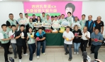 陳素月教育政策,端出中小學童﹁週週乳果蛋﹂免費營養午餐升級牛肉。(照片陳素月競辦提供)