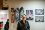 嘉義福容voco攜手噴畫藝術家戴永恩 推出星空旅人噴漆畫展 住宿送「星空旅人」紀念明信片