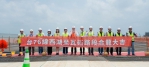 台七十六線﹂快速道路延伸工程全線合龍。(照片陳素月團隊提供)