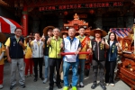 埔里瀛海城隍尊神聖誕遶境 王副縣長點起馬炮祈求平安