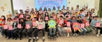 彰化家扶號召社會大眾響應家扶囝仔獎助學金募款。(照片家扶提供)