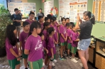 大葉環安系師生前進大莊國小辦理防災小尖兵科學營。(照片大葉提供)