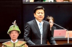 國民黨立法院黨團總召傅崐萁缺席三黨團協商 傅崐萁:韓院長辛苦了!軟性訴求目的已達 立法院不能被架空!