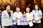 台中市長盧秀燕訪雲林西螺拜媽祖啖美食 盛讚縣長參選人張嘉郡推出優質政見讓雲林更進步!